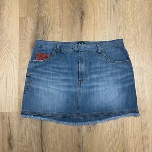 D&G Blue Denim Mini Skirt